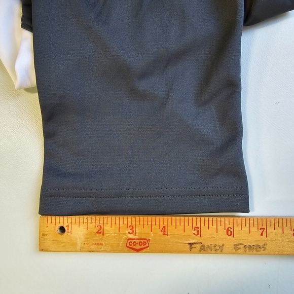 Under Armour Pants Mens Medium Gray White Zip Ankle Pull-On Athletic Casual - Picture 14 of 15